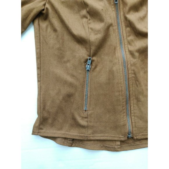 Style & Co Womens Moto Jacket Petite Small PS - Picture 6 of 12